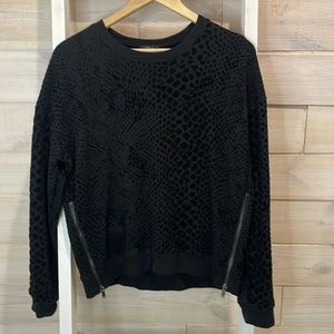 Rails Marlo side zip sweatshirt